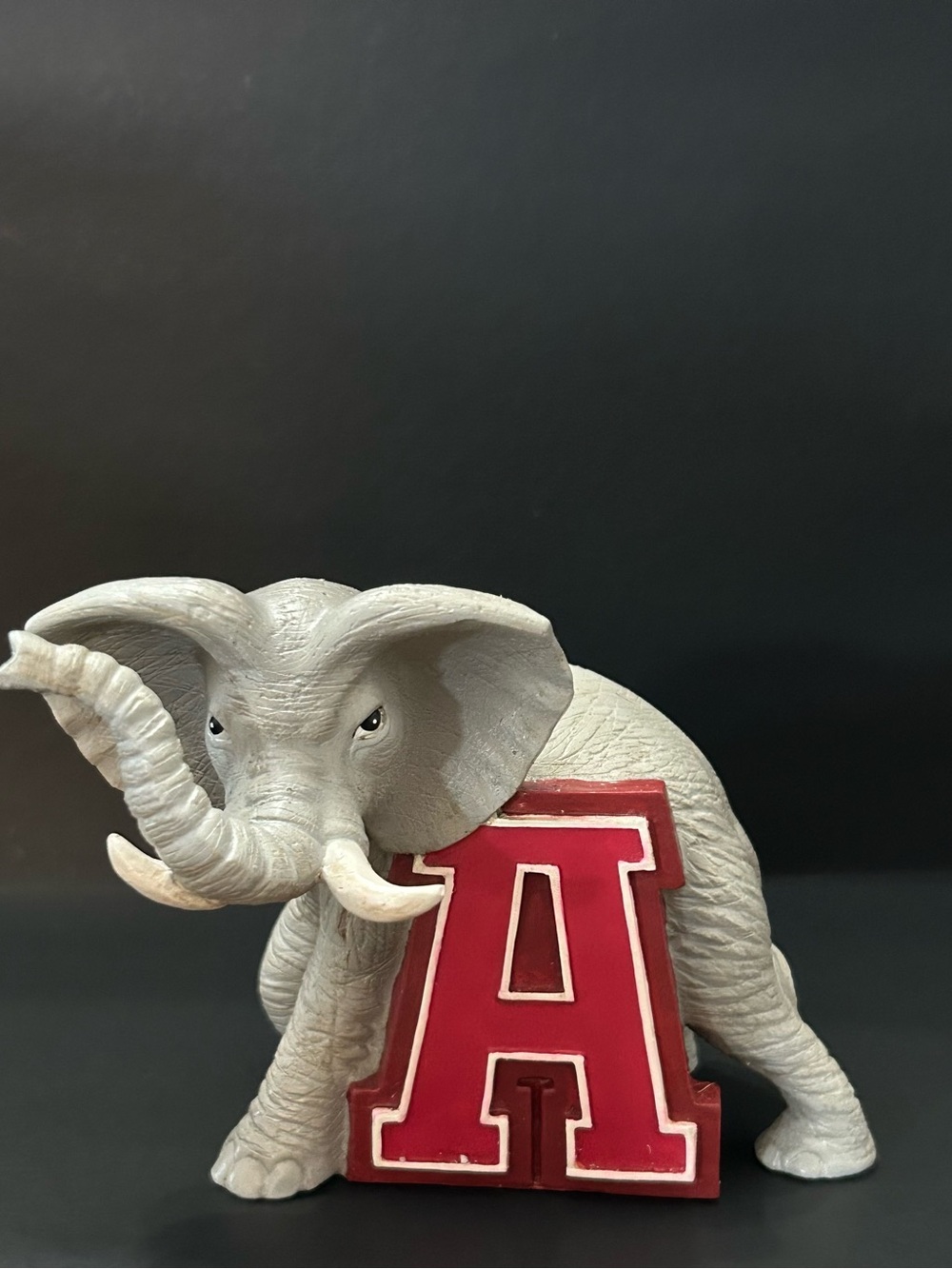 Slavic Treasures Hand Painted Alabama Statue Figurine Al The Elephant 4 x 4